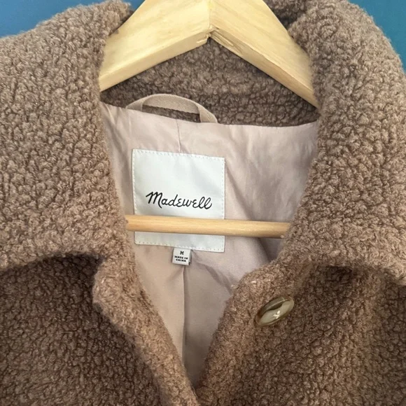 Madewell Teddy Belrose Shirt-Jacket - Picture 2 of 9